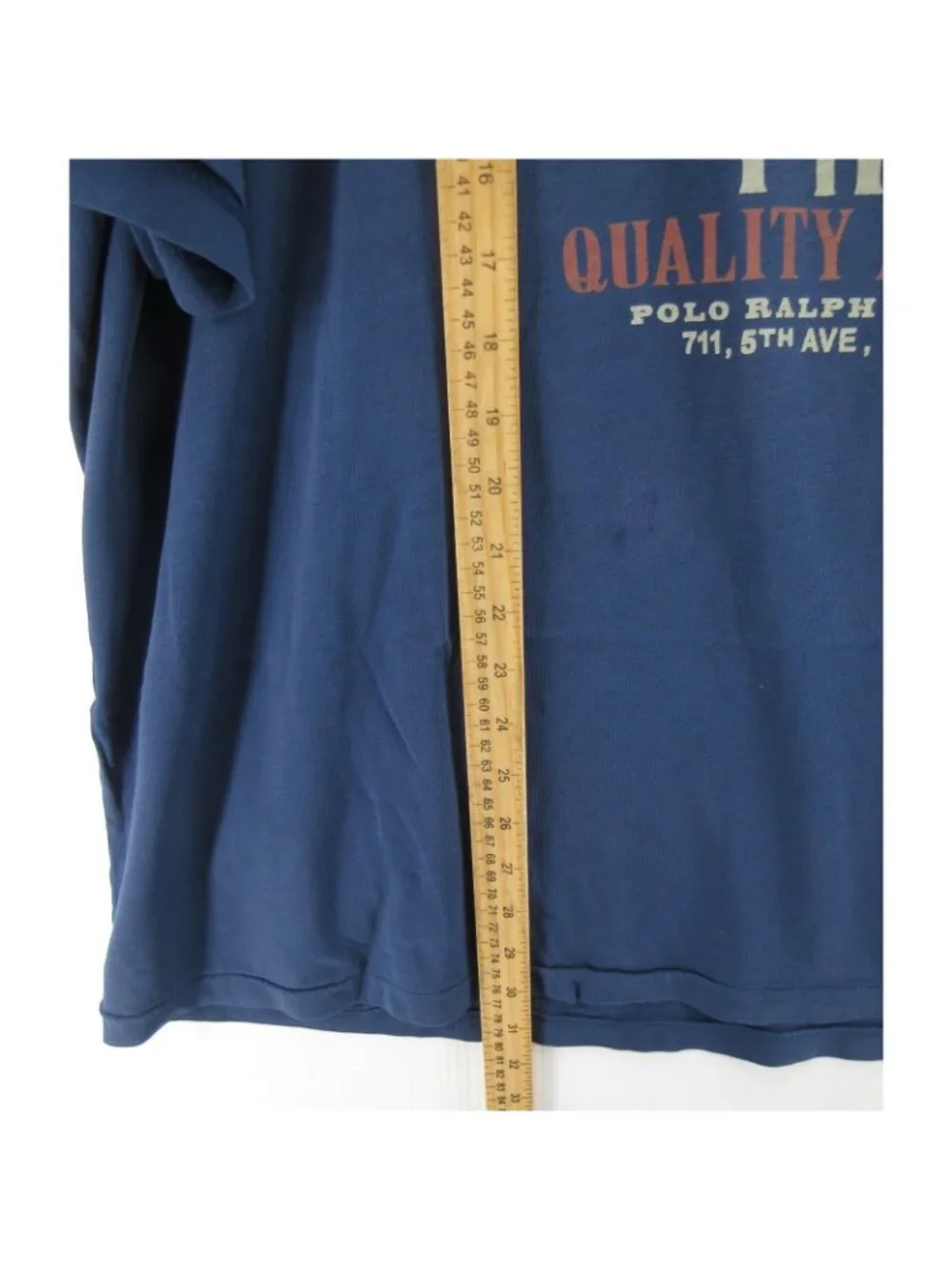 Polo Ralph Lauren Shirt 2XB Big Graphic Crest Shield Single Stitch *